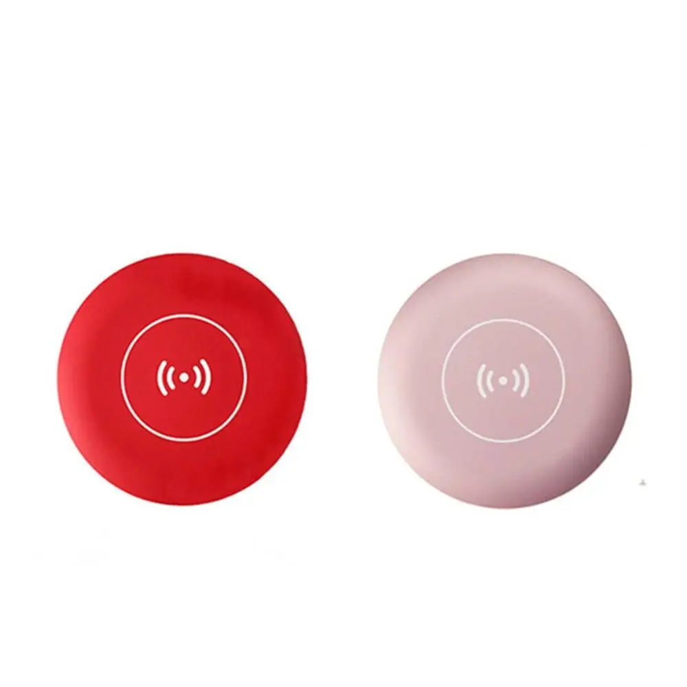 

Portable LED Lighted Mini Circular Makeup Mirror Compact Travel Sensing Lighting Cosmetic Mirror Wireless USB Charging Drop ship