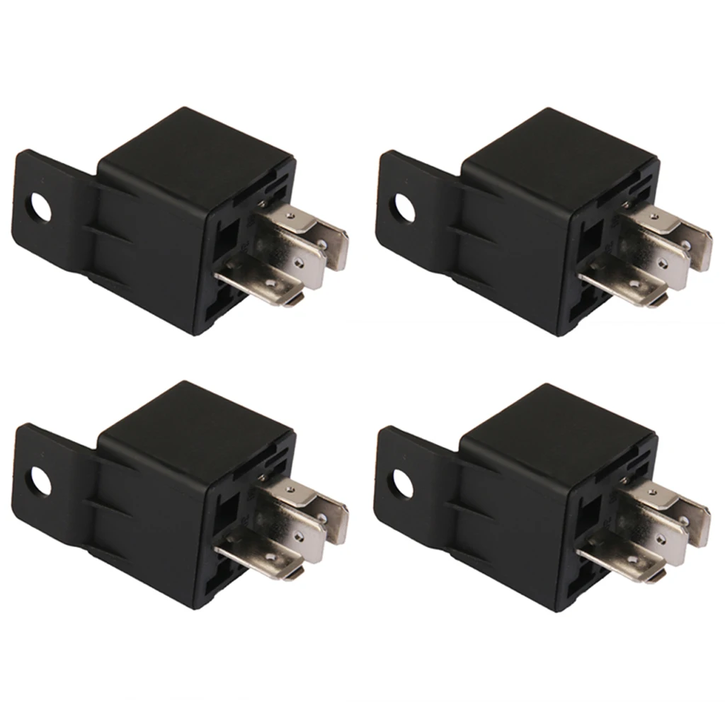 4x Car Truck Automotive DC 12V 80A 80 AMP SPDT Relay 5 Pin 5P For Headlight 4x Car Truck Automotive DC 12V 80A 80 AMP SPDT Relay 5 Pin 5P For Headlight