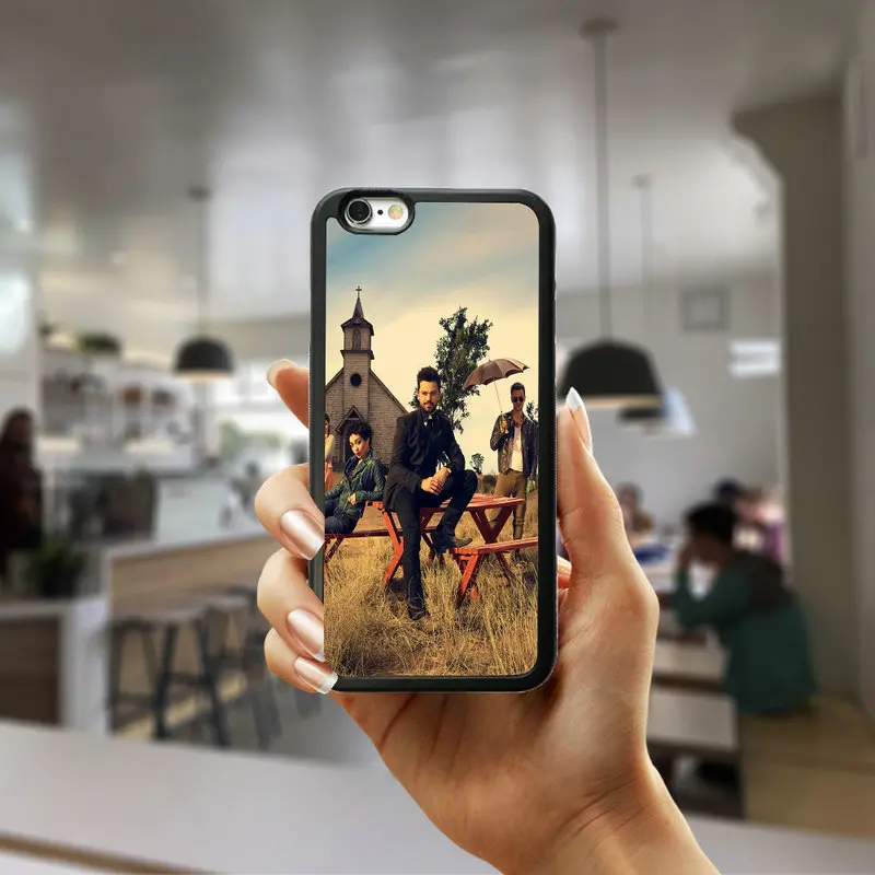 Picture 5 Горячая Мода Preacher для iphone 8 7 6 6S Plus X XR XS Max 5s 5 SE 4 4s чехол для сотового телефона чехол для ПК Жесткий пластиковый Чехол - Цвет: Picture 5