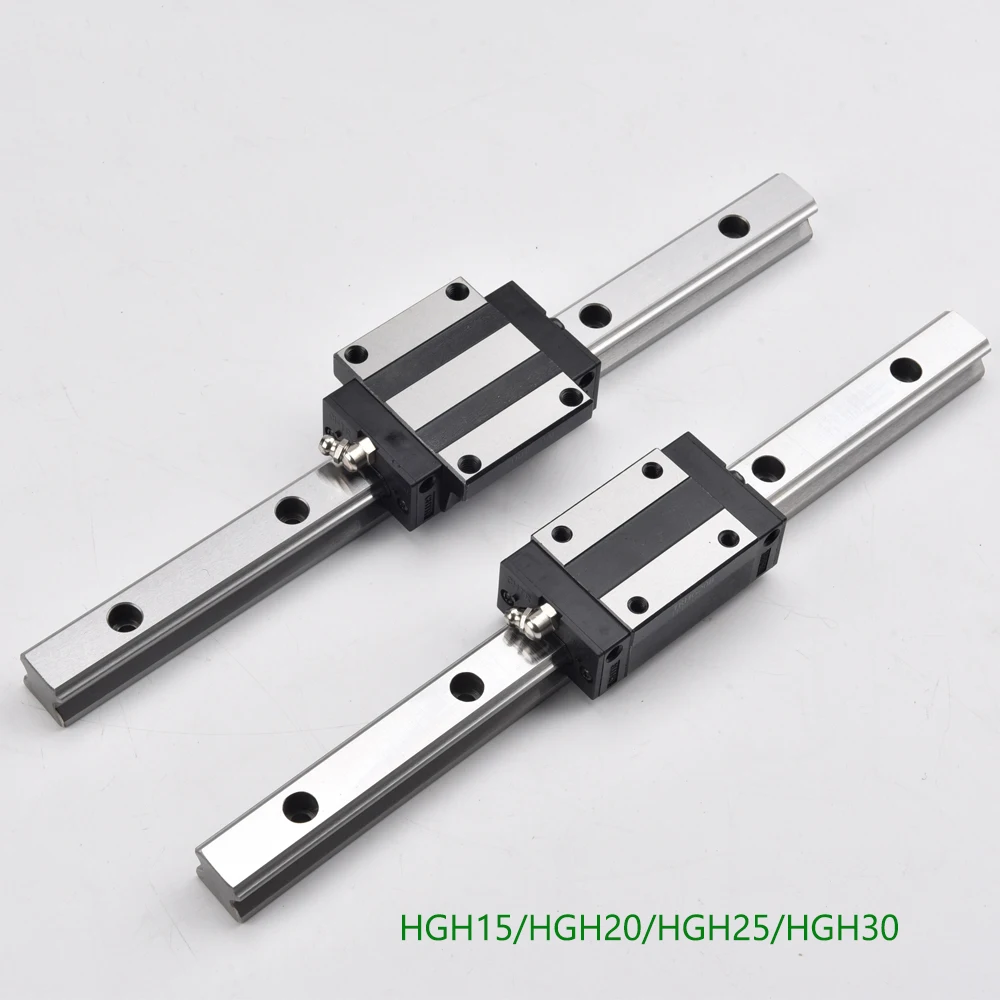 Тяжелая линейная направляющая 1 шт. HG15 HGH15 каретка CNC 3D печать HGH20 HGH25 HGH30 L 100 200 500 600