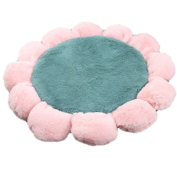 

Cat Pad Dog Pad Flower Cushion Cat Nest Kennel Cat Blanket Sofa Cushion Pets Blanket Pet Cushion Large and Small Dog Pad Carpet