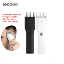 ENCHEN, Мужская машинка для стрижки волос, USB, перезаряжаемая Бритва для взрослых, профессиональные триммеры, угловая бритва, Парикмахерская, IPX7, водонепроницаемая