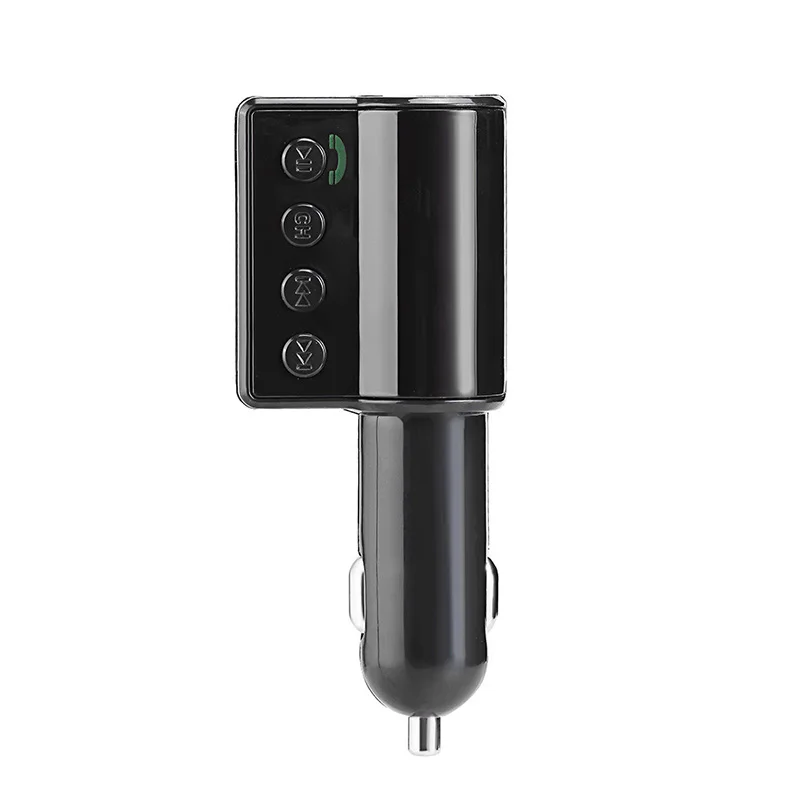 Универсальный Bluetooth fm-передатчик BC09 автомобильное зарядное устройство Hands-free 5V 2.1A/1A Bluetooth независимое вкл/выкл, канал+/-кнопка