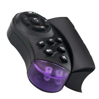 

1Pc Universele Auto Stuurwiel Afstandsbediening Schakelaar Voertuig Bluetooth MP3 Dvd Stereo Knop