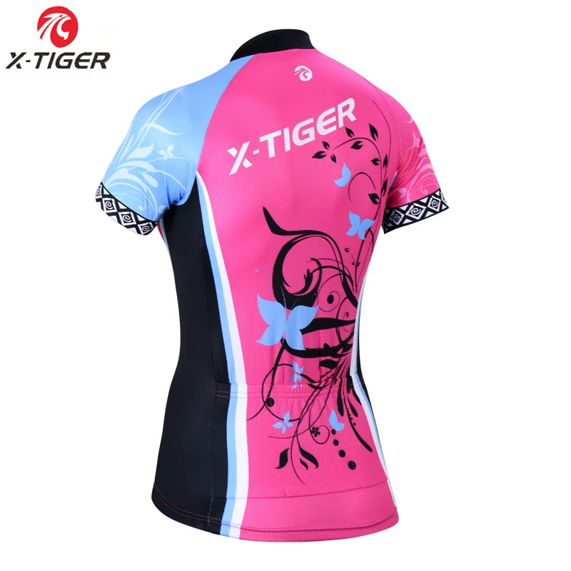 X Tiger Женская ультрафиолетовая защита Майки для велоспорта MTB велосипедная одежда