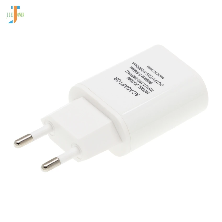 50 шт./лот универсальное 5 в 2A USB зарядное устройство настенное зарядное устройство адаптер ЕС США Великобритания вилка смарт-зарядное устройство для мобильного телефона s для samsung huawei P20 Lite