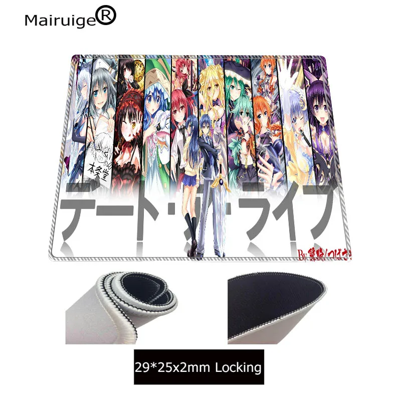  90x40cm/30X60CM XL Japan Anime Date A Live Large Cute Girl Mouse Pad Mouse Pad Gaming Mousepad Desk