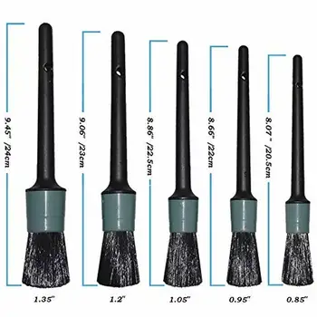 

Accessories Cleaning Brush Kit Plastic Handheld Dashboard Wheels Tools