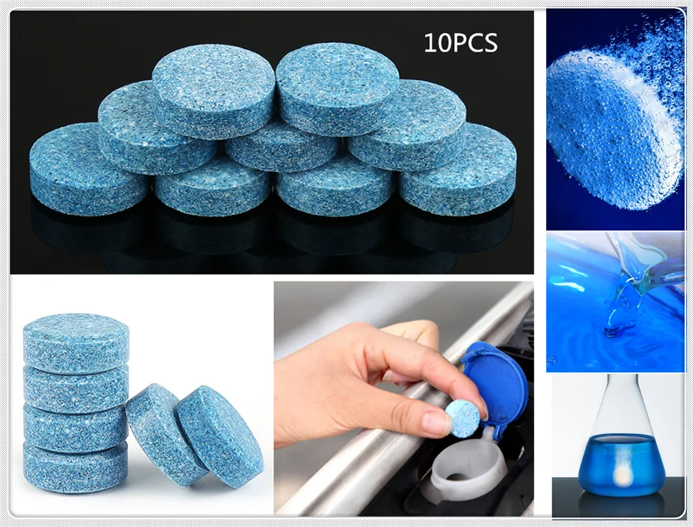 Wiper fine car glass water concentrated detergent effervescent tablets for Honda Everus Clarity Civic Accord Urban