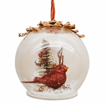 

Set for creativity - create a Christmas tree decoration "a Bird with a Christmas tree in a ball»
