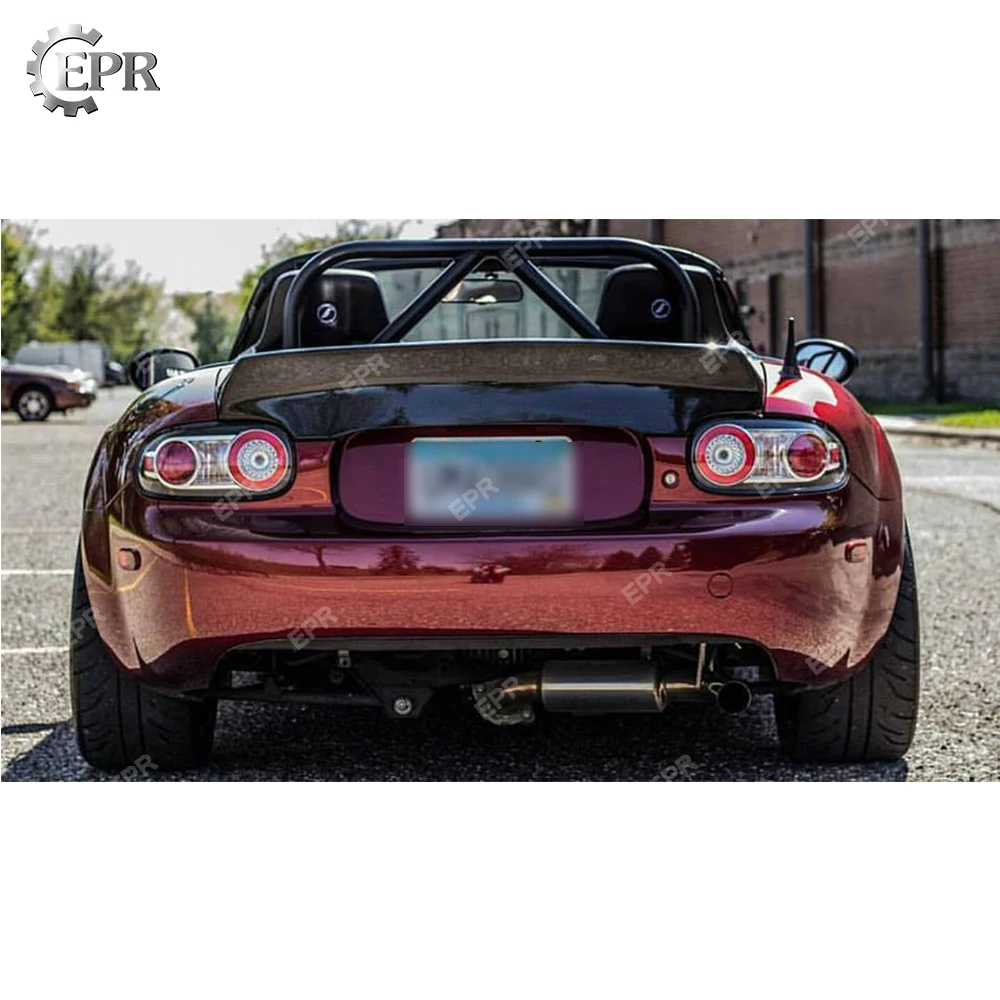 carbon miata　ロードスター NC ソフトトップ用ダックテール　新品！【日本非売品】(リアスポイラー　リアウイング)　 人気セール，お得 マツダー ロードスター ハードトップ用 NC