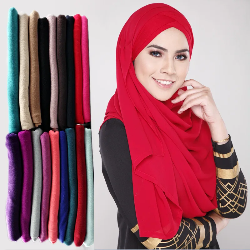 COTTON JERSEY Scarf Hijab Head cover 