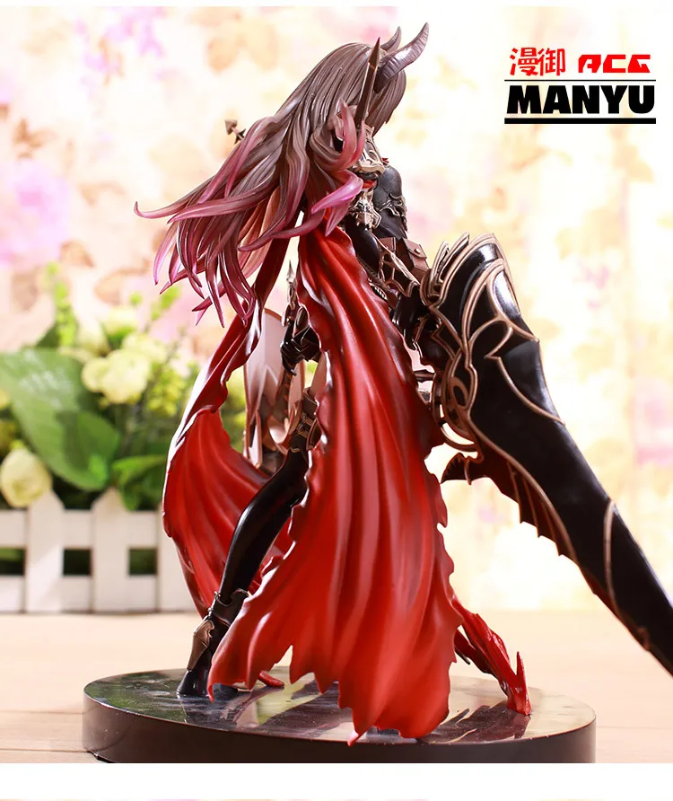 Аниме Garage Kit God Strike of Bahamut Fury Olivia Темный Дракон рыцарь Темный ангел Garage Kit