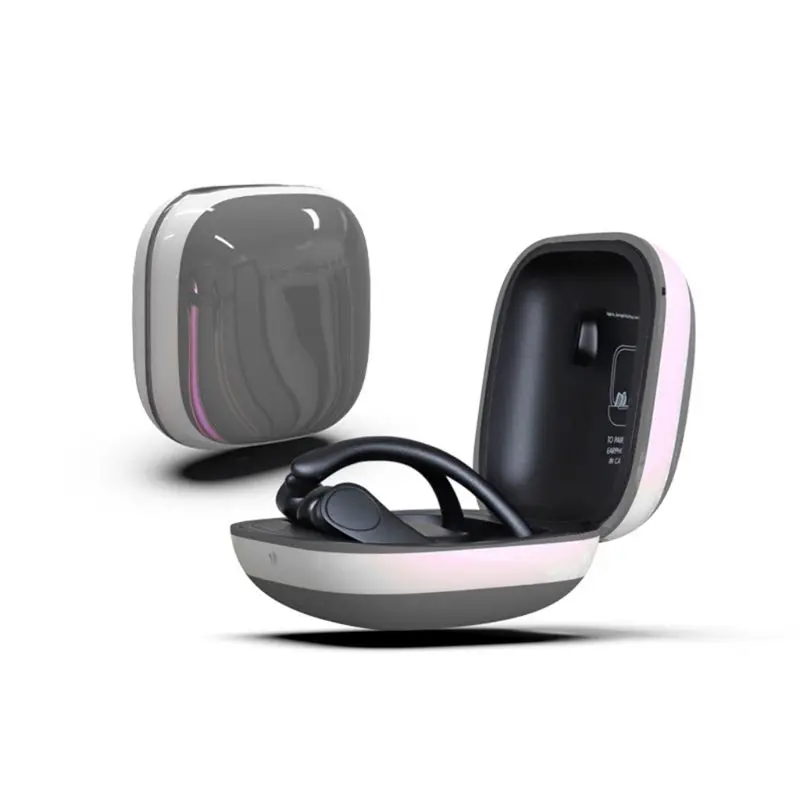 OOTDTY гладкое Зеркало силиконовый защитный чехол полное покрытие для Powerbeats Pro Аксессуары