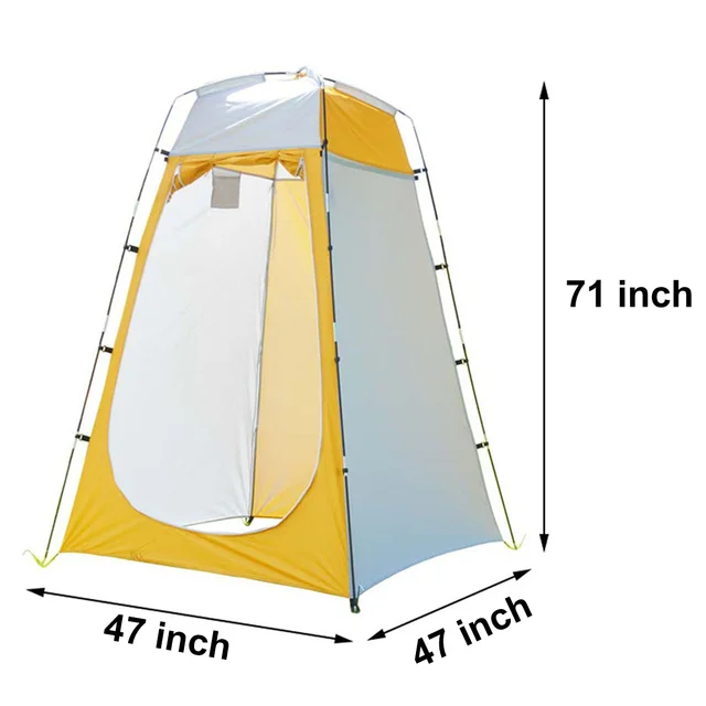 Outdoor Portable Outdoor Shower Bath Changing Fitting Room Camping Tent Shelter Beach Privacy Toilet Tent 6