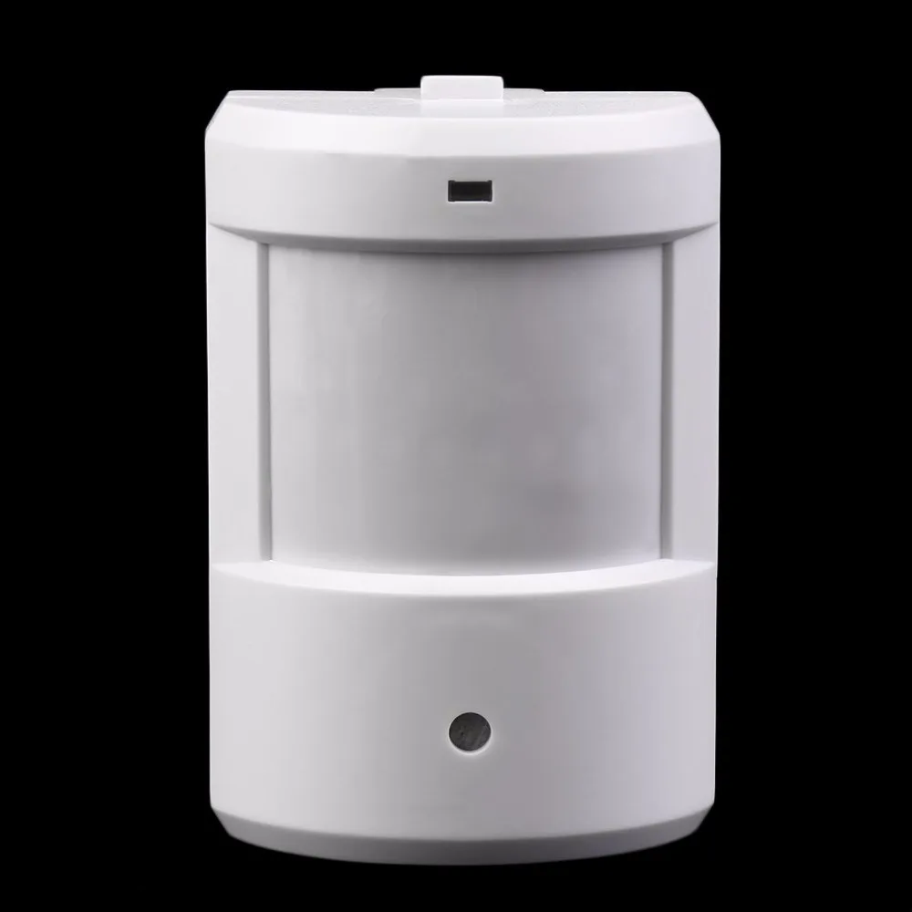 Wireless IR Remote Security Doorbell Alarm System Wireless Detector Alarm Driveway Patrol Garage Infrared  Motion Sensor White