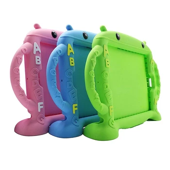 

For Ipad Pro 10.5 Case-Kids Proof Silicone Protective Back Cover With Portable Handle [Self Stand]For Apple Ipad Pro 10.5 Inch
