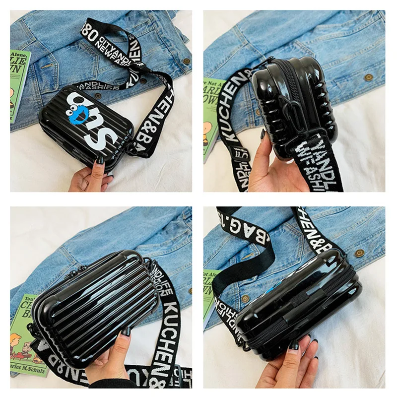 

2019 New Style Hard Case PVC la gan xiang zi Printed Bouncing Ball Shoulder WOMEN'S Bag
