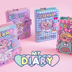 Carnet de notes A6 en spirale pour Journal intime, Agenda mignon, organisateur, bloc notes coréen, Kawaii, 6 anneaux, manuel 
