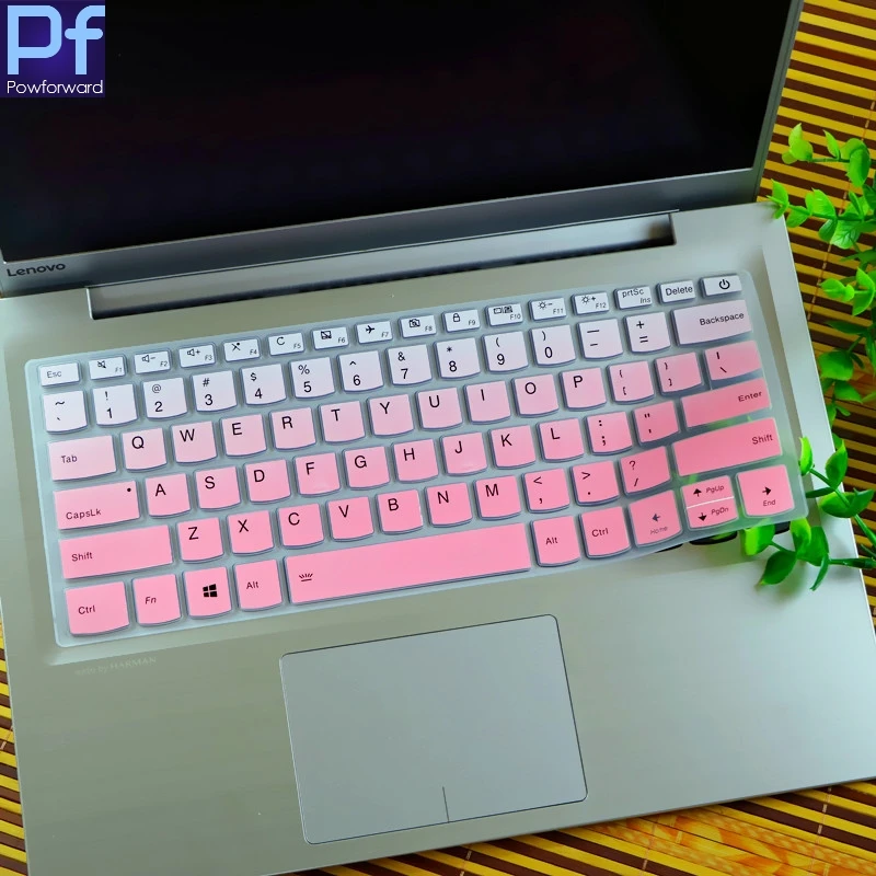 fadepink Обложка клавиатуры для ноутбука Защитная пленка для lenovo Йога S740-14IIL s940-14iwl s940-14iil c740-14iml S740 S940 C740 14iil S340 14'' - Цвет: fadepink