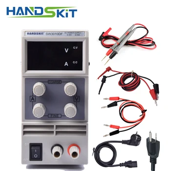 

SW3010DF Adjustable High precision LED display switch DC Power Supply protection function 30V10A 0.01V 0.001A