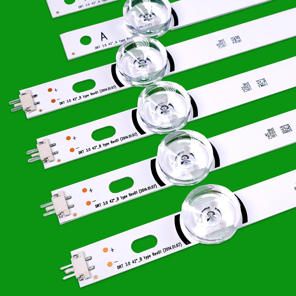 Tira de Retroiluminação Led para tv lg 42lf5610 42lf580v 42lf5800 6916l1709b 42lb628v 42lb6200 42ly310c Innotek Dr3.0 42 Polegadas 42lb550a - Imagem 3