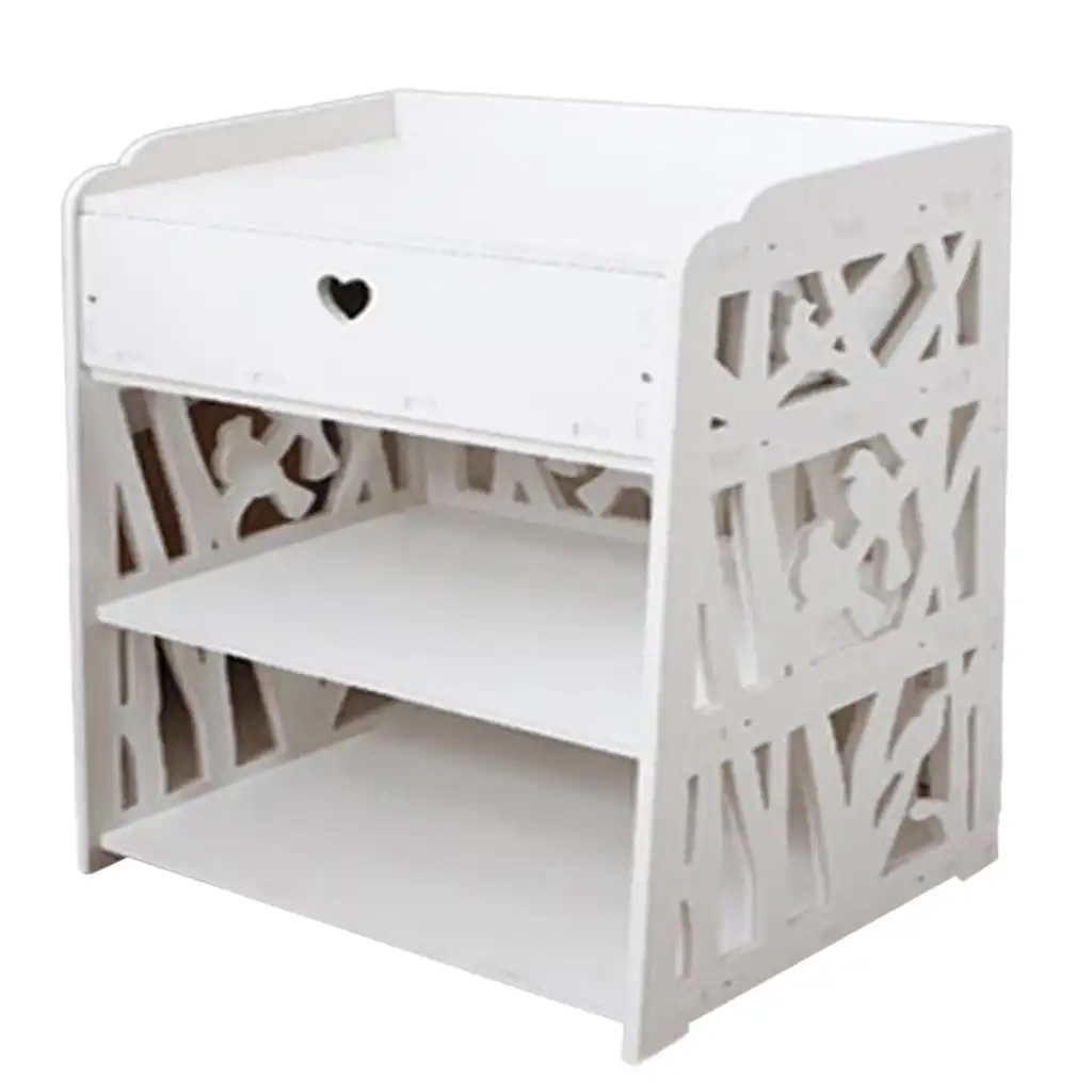 Bathroom Kitchen Wall Mounted Cabinet Hanging Storage Shelf