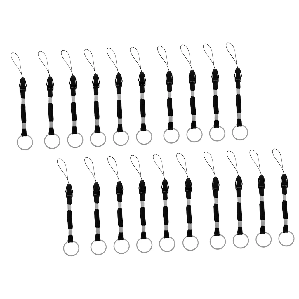 20pcs Adjustable Straps Hand Grip Lanyard for Flashlight Holder, Backpacking Hiking Trekking Climbing Outdoors