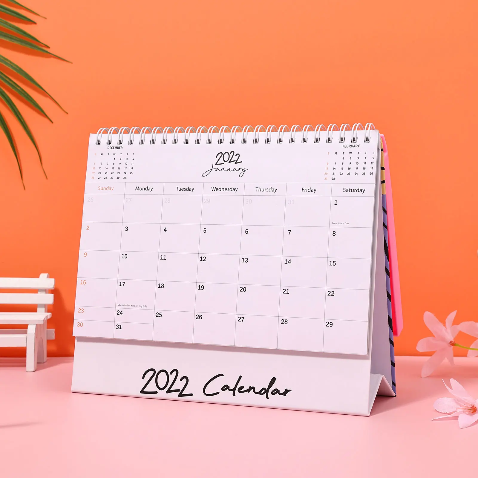New Caderno Desk Calendar Pop its Notebook Bubble Fingertip Silicone Case Notepad Student Decompression Stationery Toys Gift