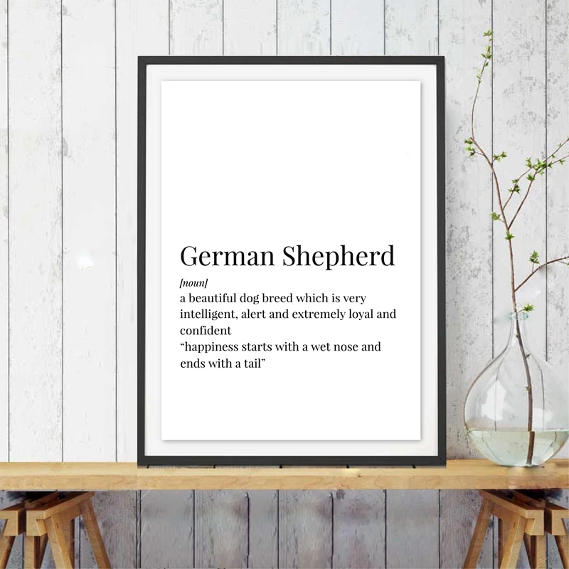 German-Shepherd-Definition-Canvas-Art-Print-Poster-German-Shepherd-Sign-Gift-Sign-Painting-Picture-Home-Room (2)