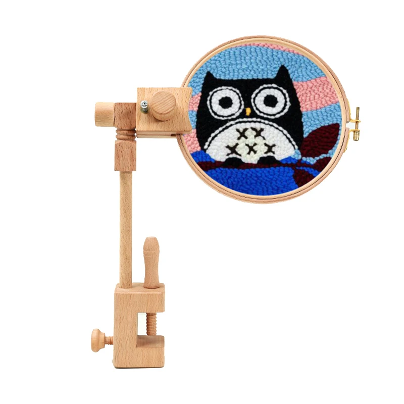 Adjustable Wooden Embroidery Stand – HandiStore