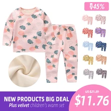 Детские спортивные костюмы Детская одежда Одежда для маленьких мальчиков и девочек детская одежда зимние комбинезоны для девочек, свитер для детей от 1 до 8 лет