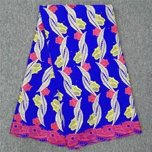 Африканская швейцарская вуаль кружевная ткань высокого качества Нигерия Швейцария вуаль кружева в швейцарской Африканской кружевной ткани с прекрасные цветы