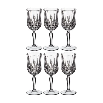 

Set of Wine Glasses, 6 pcs. About 230 ml pen. Height = 19 cm. Kitchen supplies