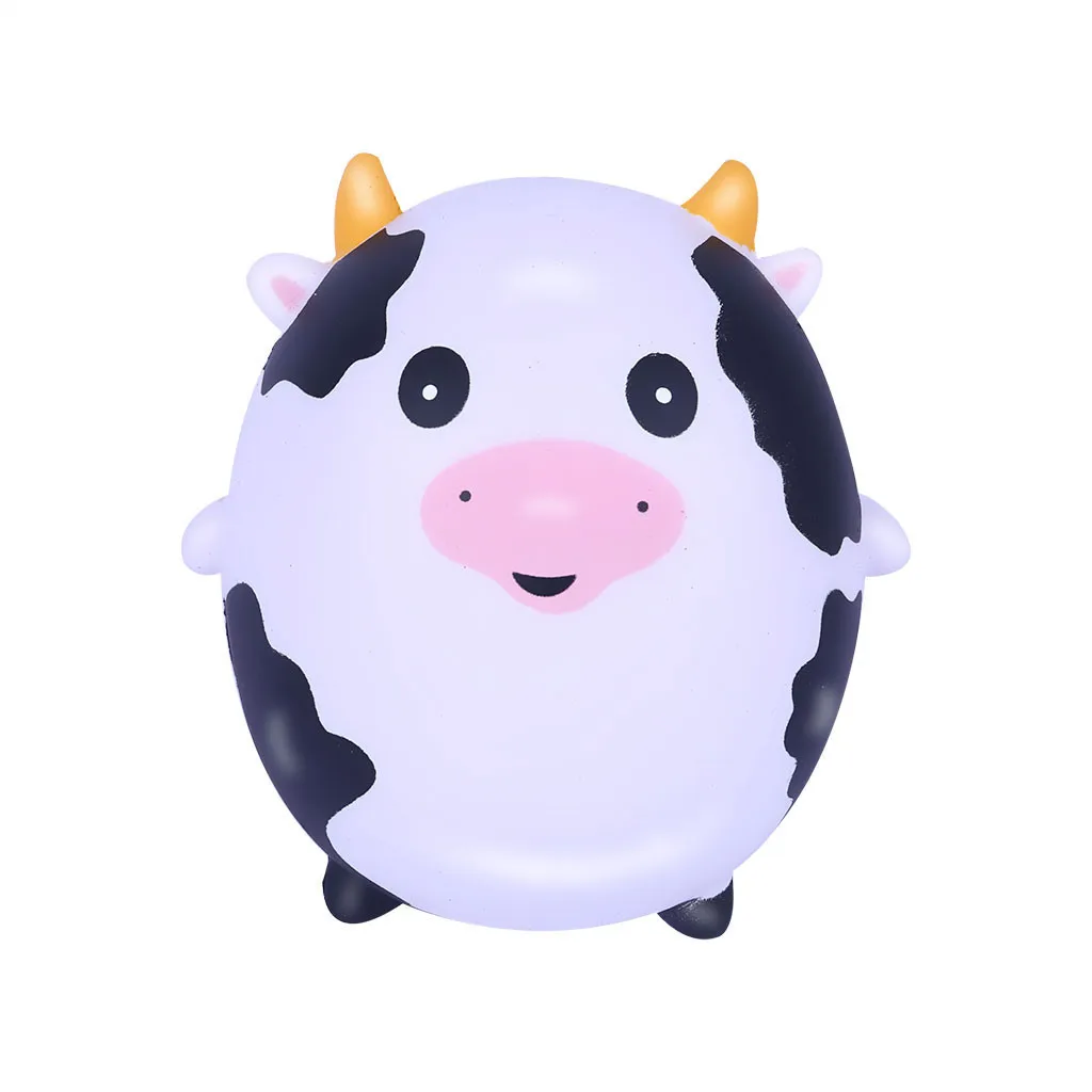 4 Pcs Adorable Animals Slow Rising Stress Relief doll Squeeze Decompression Toy Funny Holiday Gift Simulation Cartoon toy #C
