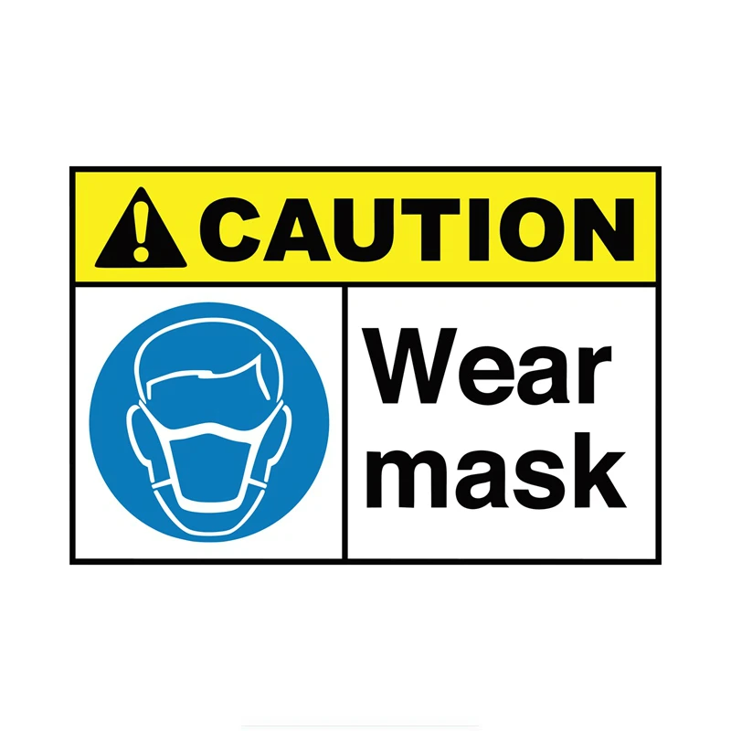PLAY COOL Wear Mask предупреждающие знаки автомобильные наклейки мотоциклы внешние