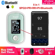Android iphone bluetooth taxa respiratória gravação de dados monitoramento do sono portátil médico oxímetro dedo dedo