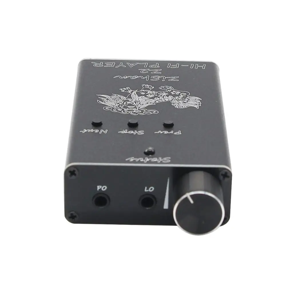 TZT Zishan Z2 MP3 плеер DSD DAC Профессиональный HIFI музыкальный Поддержка наушников AK4490