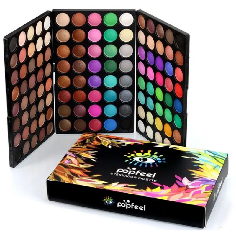 

120 Colour Matte Eyeshadow Long Lasting Waterproof Eye Shadow Palette Natural Eye Makeup Pallete Rainbow Pigment Cosmetics TSLM1