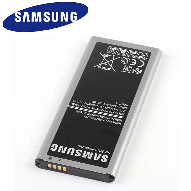 Оригинальная батарея Samsung для Galaxy Note Edge N915 N915F N915A N915T N915K/L/S N915V N915G N9150 EB-BN915BBC 3000 мАч с NFC