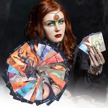 

In-stock 26sheets Barbieri Zodiac Oracle Tarot Cards Oracle Card Cards Outdoorr Indoor Family Party Game