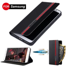 Кожаный флип-чехол для samsung Galaxy a10 a10s a20 a20e a30 a40 a50 a30s a50s m10 m20 m30 m40 m30s чехол для телефона чехол s