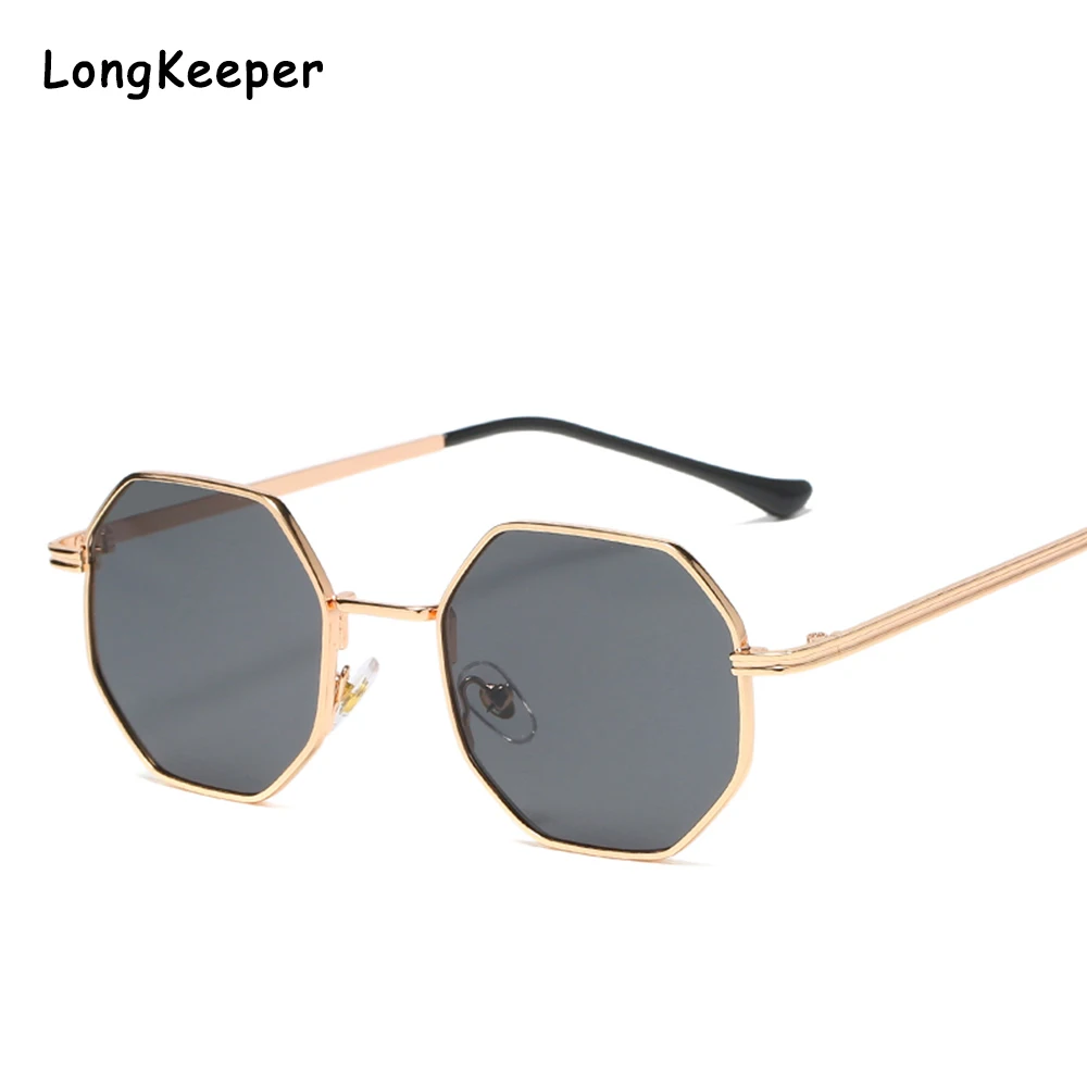 

New Fashion Small Square Octagon Sunglasses For Men Women Vintage Travel Polygon Sun Glasses Summer Shades UV400 Eyewear Oculos