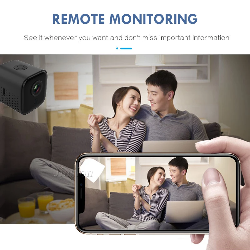 Новая миниатюрная Wi Fi камера 1080P потайная экшн IP видеокамера Беспроводная