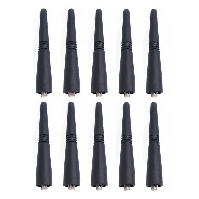 10 шт. UHF 400-470 МГц короткая антенна для Motorola gp68 ht750 GP328 GP340 GP338GP344 GP380 рация