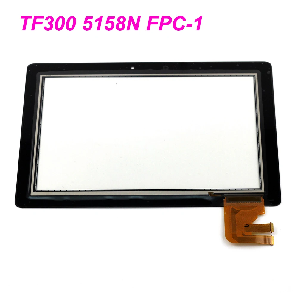 Inch Inch Polegadas Tablet para Asus Transformador Almofada Tf300t Tf300 5158n Fpc1 Painel da Tela de Toque Digitador Novo 10.1 - Imagem 4