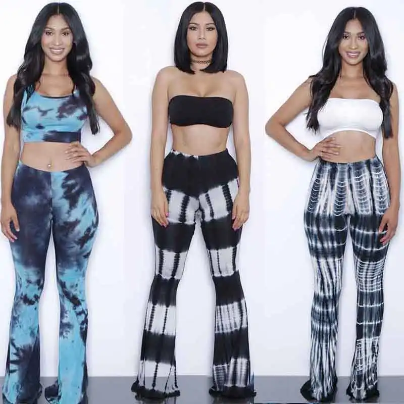 plus size flare pants set