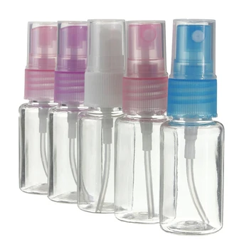 

5 Pcs Empty Spray Bottle Pump Ran Color 75ML