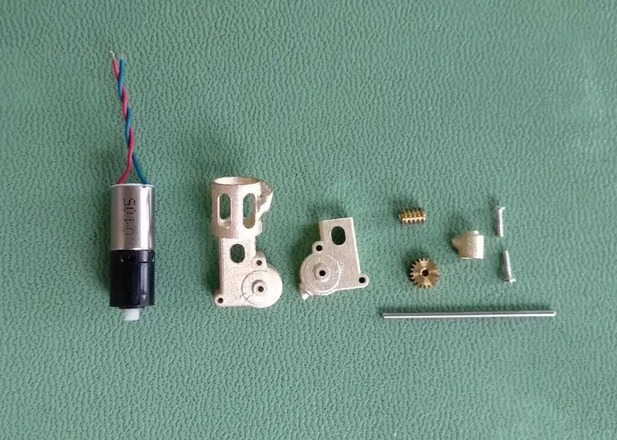 1/87 1/72 Static Changes Gearbox Miniature Power Gearbox Worm Reducer