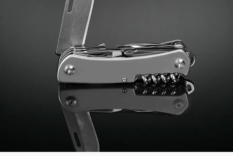 Портативный складной многофункциональный швейцарский нож, инструмент для разборки и ремонта, инструмент для выживания на открытом воздухе, для кемпинга, EDC, армейский нож, инструмент с открывалкой для бутылок